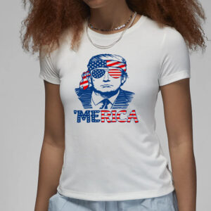 Patriotic tee, Trump 'Merica Shirt3