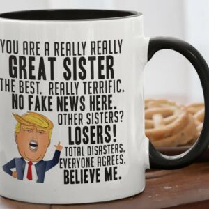 Personalized Funny Trump Coffee Mug, Custom Name Trump Mug, Trump Two Tone Mug, Donald Trump Mug, Trump Christmas Gift, Pro Trump Gift3