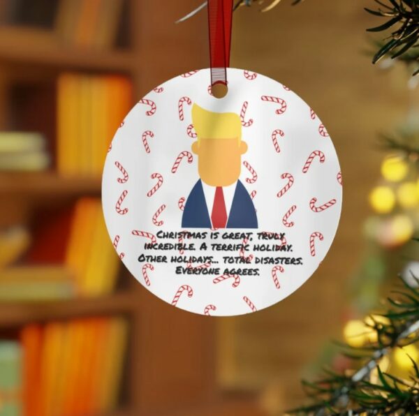 Political Ornament, Political Christmas Ornament, Gift Ornament, Christmas Ornament