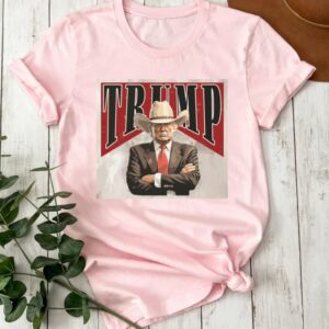 President Trump 2024 Shirt, Funny Western Trump Shirt, Cowboy Trump T Shirt, Support Trump T Shirt, Trump Vance Shirt, Republican Shirt Gift2