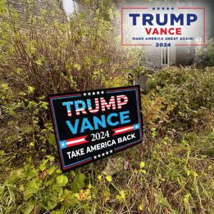 President Vance Vice President 2024, Take america back Trump Vance 2024 Yard Sign