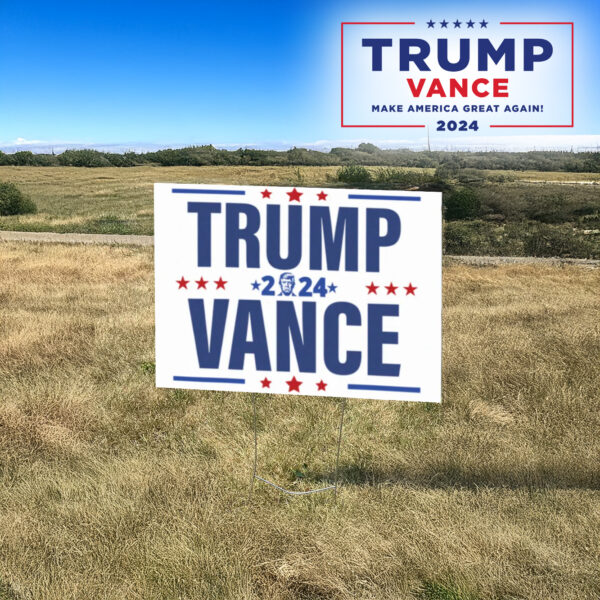 Presidential Election 2024, Trump For President Yard Sign3