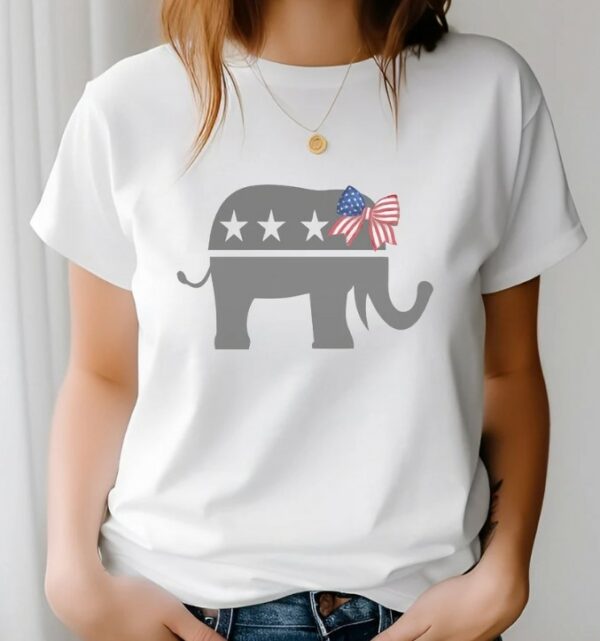 Republican Elephant Political T-shirt Election Vote Shirt