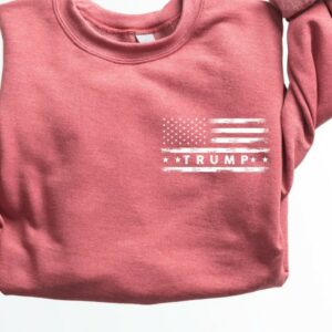 Republican Sweatshirt - Republican Pocket Crewneck - Trump Sweater - Trump 2024 - Trump Pocket Hoodie - Donald Trump - Trump For President