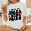 Retro Trump Shirt President 2024, Dark MAGA T-shirt, Election 2024 Donald Trump Support Trump Republican Women Men Merica Tshirt