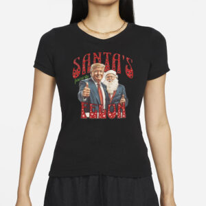 Santa's Favorite Felon Comfort Colors Trump Christmas Republican 2024 Shirt