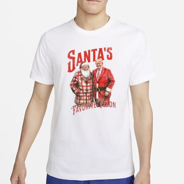 Santa’s Favorite Felon Shirts