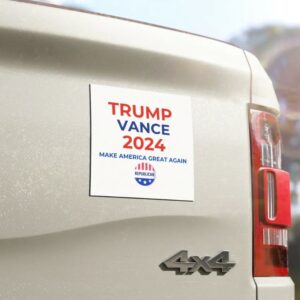 Support Trump Vance Gifts Trump Support Republican Vote Trump Vance 2024 Car Magnets