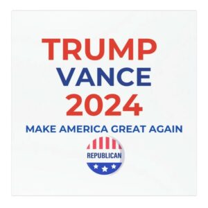 Support Trump Vance Gifts Trump Support Republican Vote Trump Vance 2024 Car Magnets1