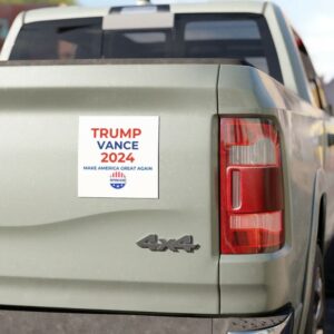 Support Trump Vance Gifts Trump Support Republican Vote Trump Vance 2024 Car Magnets2