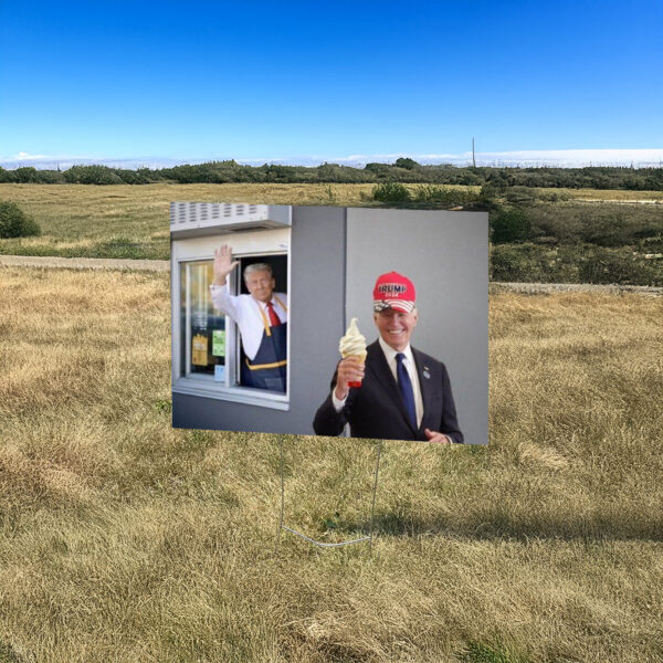 THE MCDONALD’S ICE CREAM MACHINES WILL WORK GREAT AGAIN Yard Sign USA