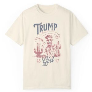 TRUMP Girl Cowboy Shirt. Make America Great Again Shirt. Donald Trump Shirt. MAGA Shirt. Trump 2024 Shirt. #47 Shirt.3