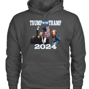 TRUMP OR THE TRAMP 2024 T-SHIRT US