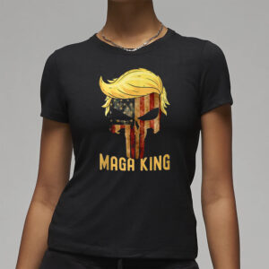 The Great Maga King Donald Trump Skull Maga King T-Shirts3