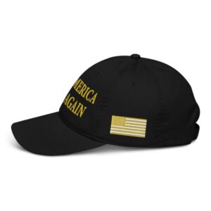 The black and gold hats