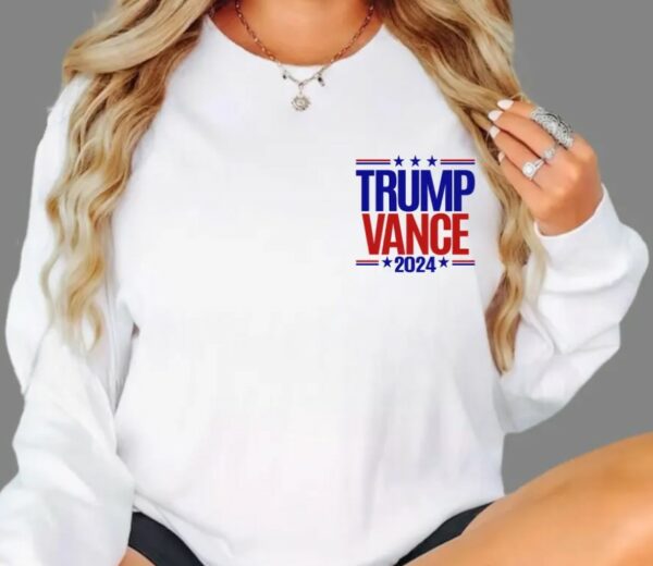 Trending Trump 2024 Hoodie - Felon Hillbilly Sweater, JD Vance Support, Trump Fan Apparel, MAGA, Trump Vance sweatshirt, woman for Trump1