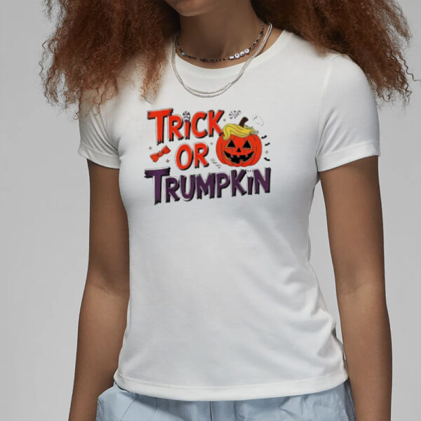 Trick or Trumpkin make Halloween great again pro Donald Trump 2024 shirt3