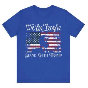Trump 2024 American Flag Vintage T-Shirt MAGA trump 2024 T Shirt Father's day gift Unisex Jersey Short Sleeve Tee We the People T-Shirt3