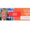 Trump 2024 Car Magnet-Patriotic Magnet for Car, Truck, SUV -Trump Supporter Gift-Make America Great Again-trump bumper sticker