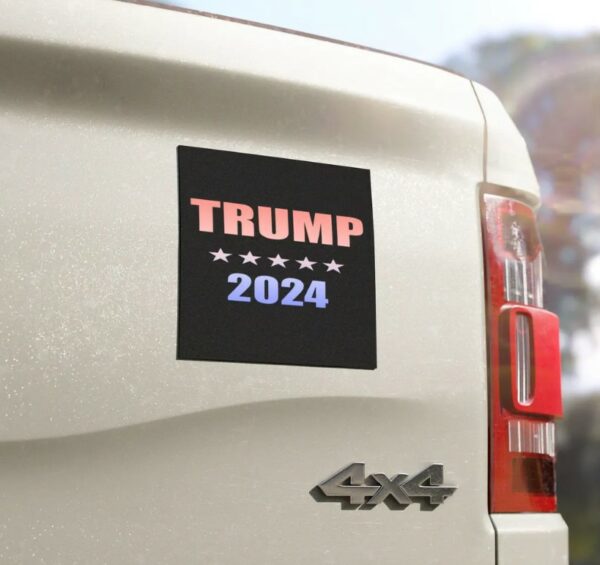 Trump 2024 Car Magnet1