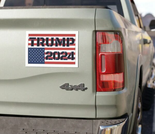 Trump 2024 Car Magnet1