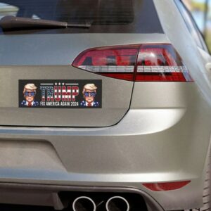 Trump 2024 Car Magnet1