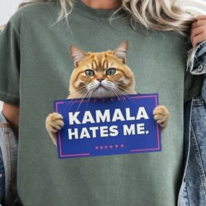 Trump 2024 Duck Kitten Shirt, Springfield OH Shirt, Kamala Hates Me Shirt, Unisex Vintage Style, Trump Shirt Comfort Colors Unisex Shirt3
