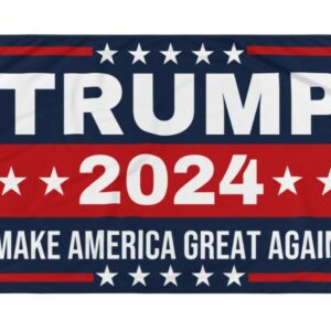 Trump 2024 Flag, MAGA Flag, Make America Great Again Flag, Pro Trump Flags, Trump Supporter Flag, Gift For Trump Supporter