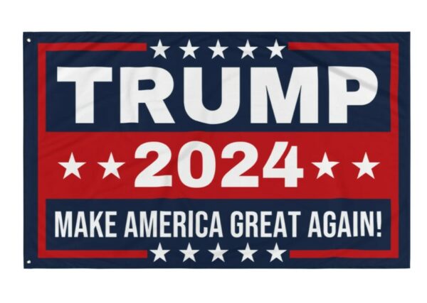 Trump 2024 Flag, MAGA Flag, Make America Great Again Flag, Pro Trump Flags, Trump Supporter Flag, Gift For Trump Supporter