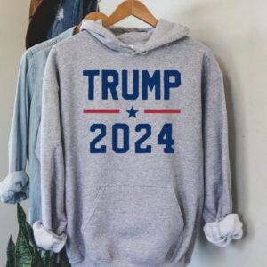 Trump 2024 Hoodie Pro Trump Hoodie Pro America Hoodie Republican Hoodie Republican Gifts Patriotic Gifts Unisex Hoodie