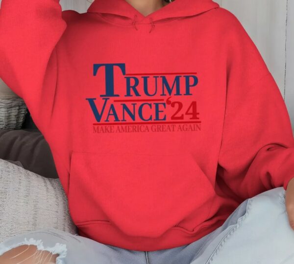 Trump 2024 Hoodie, Trump Vance 24, Trump 2024 Election, JD Vance Hoodie, MAGA Trump 2024, Never Surrender Donald Trump Hoodie1