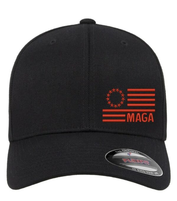 Trump 2024 MAGA Flag Patriotic Hat