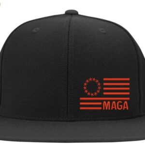 Trump 2024 MAGA Flag Patriotic Hat Cap