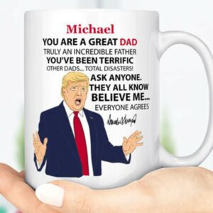 Trump 2024 Mother's Day Mug Personalized Family Mug Gift For Dad2