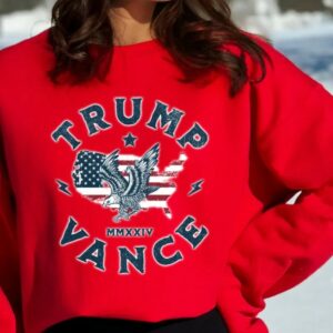 Trump 2024 Sweatshirt, Trump Vance 24, Republican Hoodie, President Donald Trump and JD Vance Republican Crewneck, Trump Supporter, MAGA1