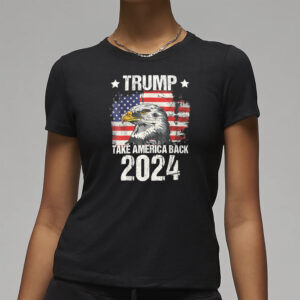 Trump 2024 Take America Back 2024 Unisex t-shirt, American Eagle USA Flag Shirt3