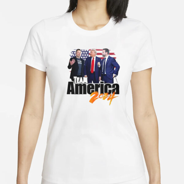 Trump 2024, Team America 2024 T-shirt1