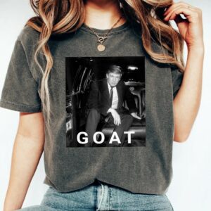 Trump 2024 Tee, Trump Goat Unisex Tee, I Stand With Trump, Trump Shooting Shirt, Trump Rally Shirt, Trump Assassination Shirt, Trump Shirt