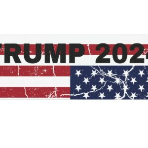 Trump 2024 - Upside Down American Flag - 1 - Car Magnets1