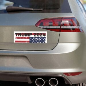 Trump 2024 - Upside Down American Flag - 1 - Car Magnets2