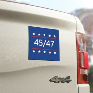 Trump 45 47 Car Magnet, Trump Vance magnet, trump vance 2024, car magnet maga, trump fight magnet, trump fight sticker, trump magnet car