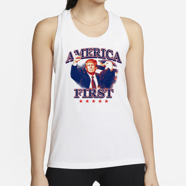 Trump America First Tee2