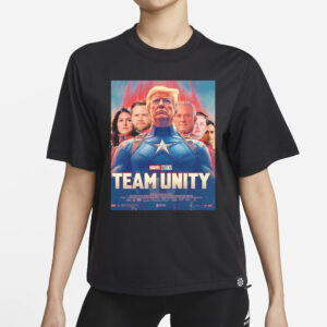 Trump Captain America and Team Unity Marvel shirt1