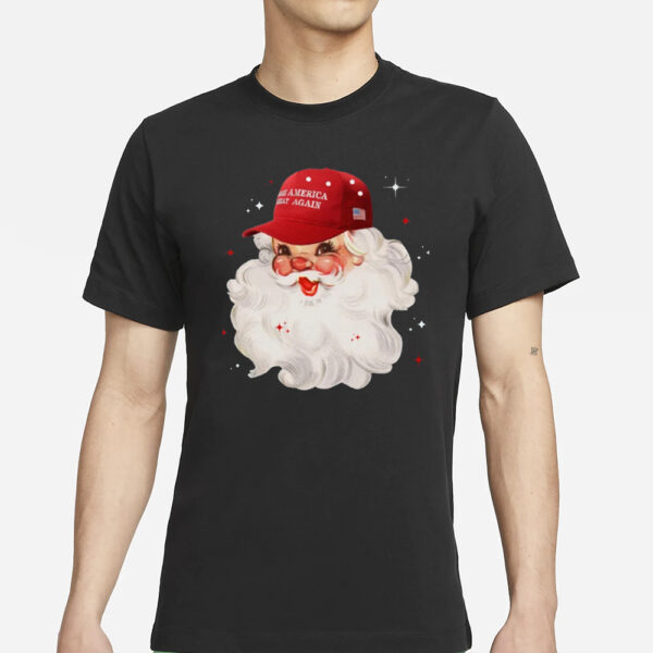 Trump Christmas Comfort Colors Shirt, Trump Christmas Gift, Trump Shirt, Trump 2024 Santa Tshirts1