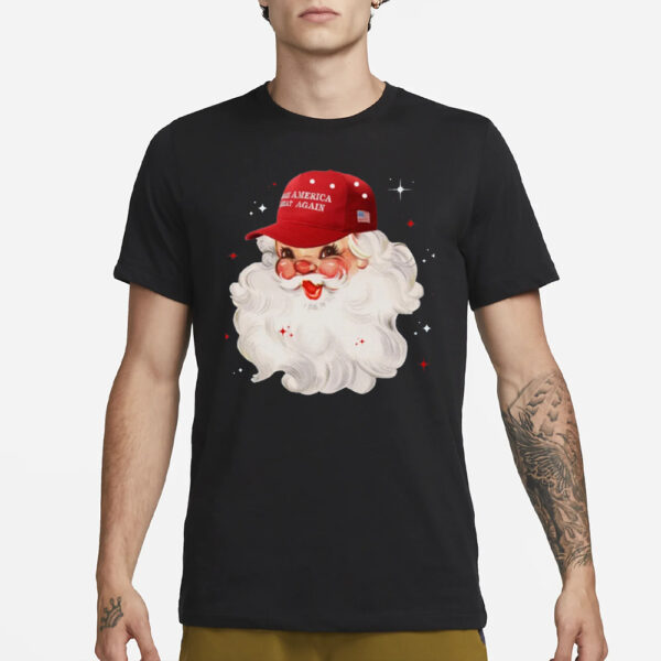 Trump Christmas Comfort Colors Shirt, Trump Christmas Gift, Trump Shirt, Trump 2024 Santa Tshirts2