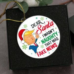 Trump Christmas Ornament, Conservative Anti Liberal Ornament, Trump Ornament, Team Trump Ornament, Make Christmas Great Again Gift Ideas1