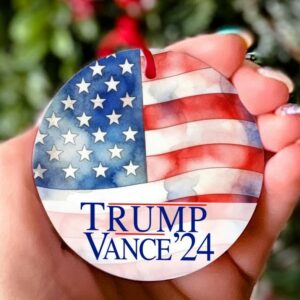 Trump Christmas Ornaments 2024 Trump Christmas Ornament Trump Vance 2024 Christmas Ornament 45 47 Ornament Trump Christmas Gift Republican