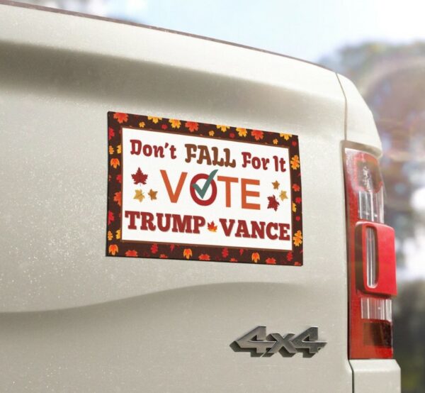 Trump Fall Magnet Trump Vance Car Magnet Maga Merch Republican Conservative Gift Trump Decal Donald Trump Gifts Trump Girl Election 2024