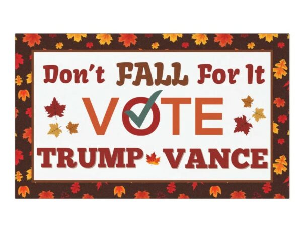 Trump Fall Magnet Trump Vance Car Magnet Maga Merch Republican Conservative Gift Trump Decal Donald Trump Gifts Trump Girl Election 20241