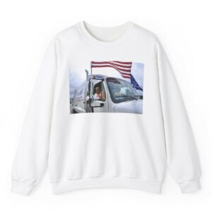 Trump Garbage Truck Crewneck Sweatshirt